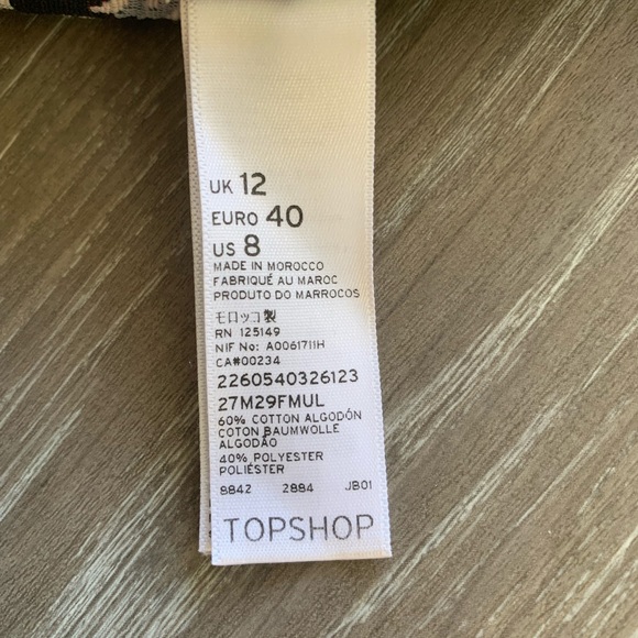 TopShop embroidered mini skirt - Picture 5 of 7